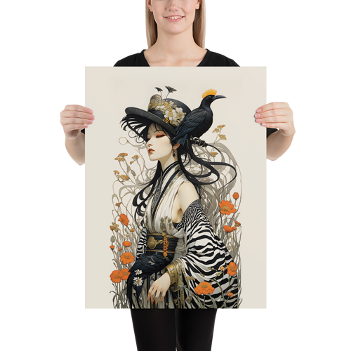 Mrs. Flora and Fauna Poster Print Art