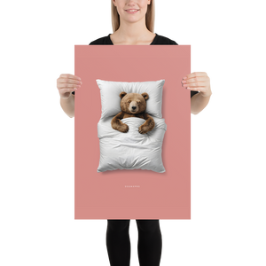 Sleeping Bear Poster Print Art