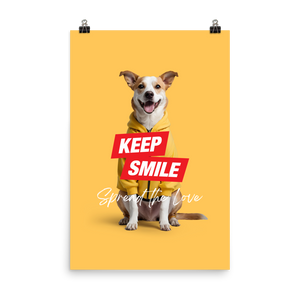 Good Boy Yellow Poster Print Art