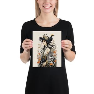 Mrs. Flora and Fauna Poster Print Art