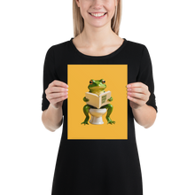 Frog Poop Poster Print Art