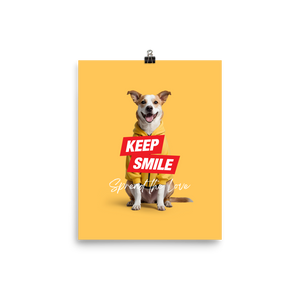 Good Boy Yellow Poster Print Art