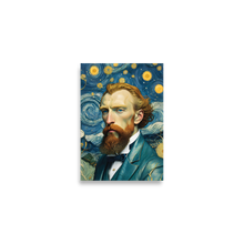 Van Gogh Potrait Painting Poster Print Art