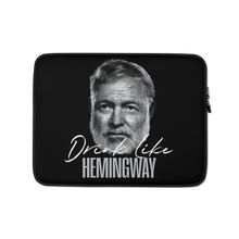Drink Like Hemingway Portrait Laptop Sleeve
