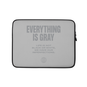Everything is Gray Laptop Sleeve