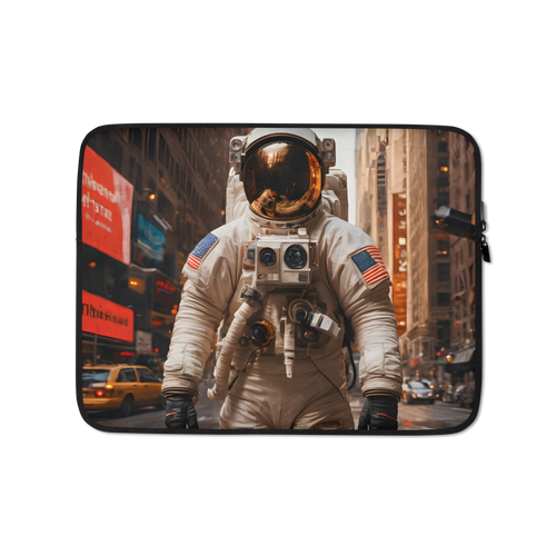 Astronout in the City Laptop Sleeve