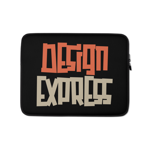 Design Express Typography Laptop Sleeve