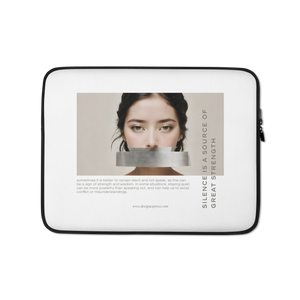 Silence Lao Tzu Laptop Sleeve