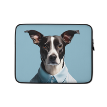 Sad Dog Blue Laptop Sleeve