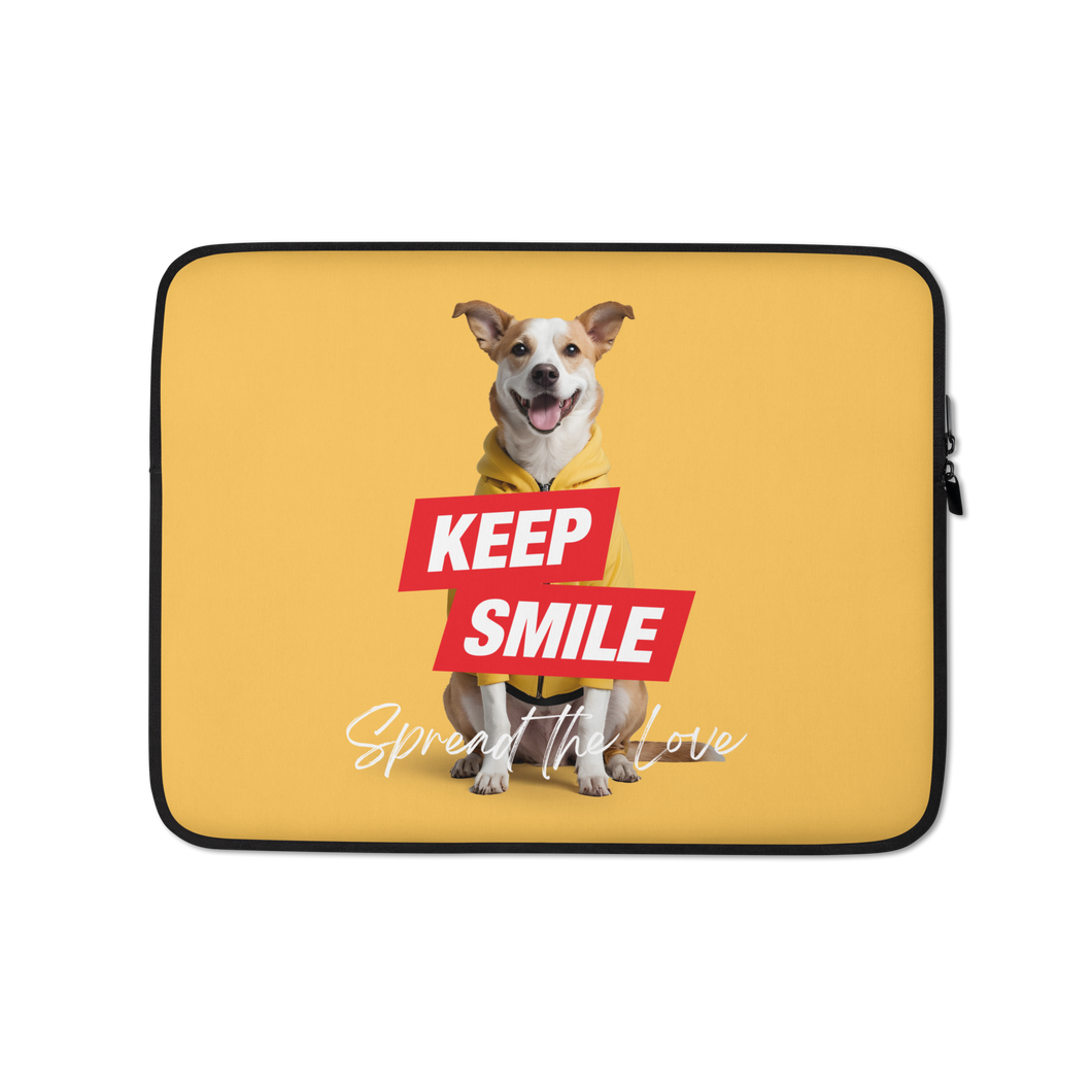 Good Boy Yellow Laptop Sleeve