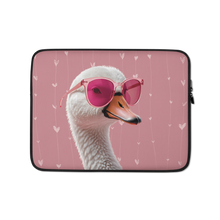 Cute Pink Swan Laptop Sleeve