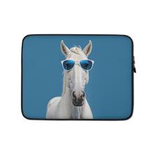 Cool Blue Horse Laptop Sleeve