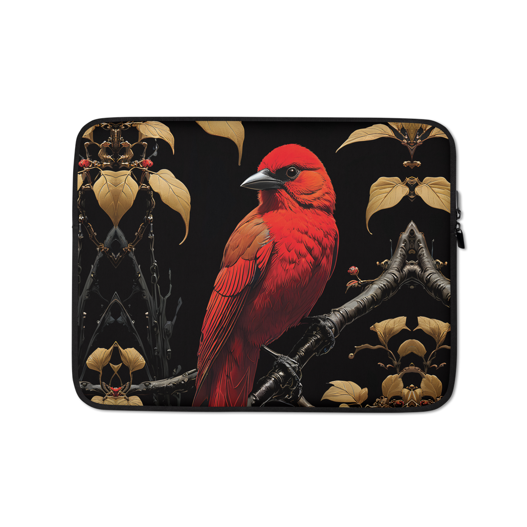 Red Bird Laptop Sleeve