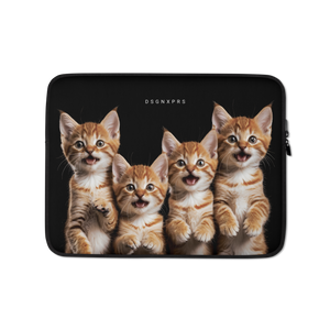 Four Cute Cats Laptop Sleeve