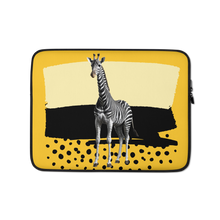 Giraffe Zebra Skin Laptop Sleeve