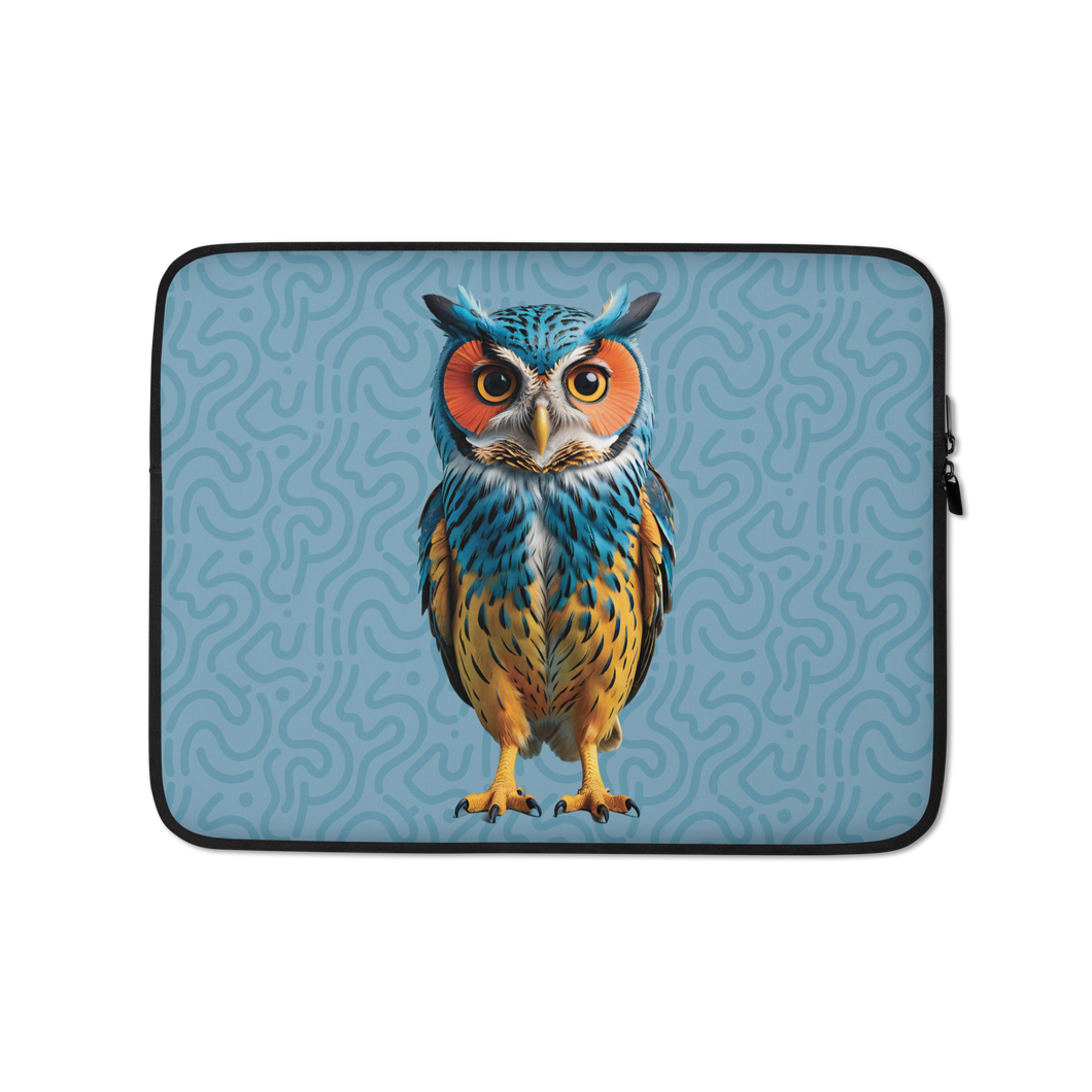 Blue Owl Laptop Sleeve