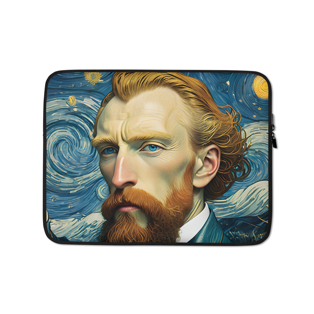 Van Gogh Potrait Painting Laptop Sleeve