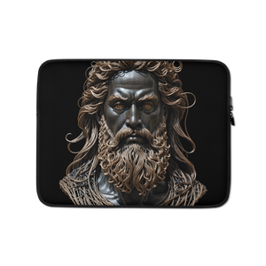 Zeus Copper Wire Sculpture Laptop Sleeve