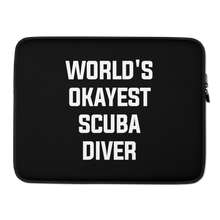 World's Okayest Scuba Diver Laptop Sleeve