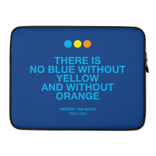 15″ There is No Blue Laptop Sleeve by Design Express