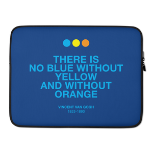 15″ There is No Blue Laptop Sleeve by Design Express