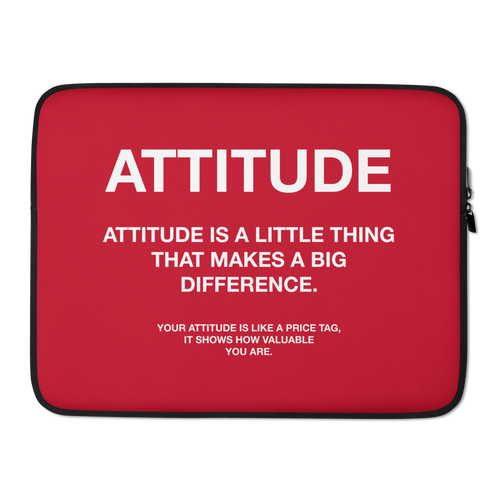 Attitude Laptop Sleeve