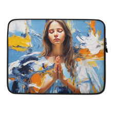 Pray & Forgive Oil Painting Laptop Sleeve