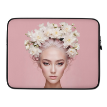 Pink Female Art Laptop Sleeve