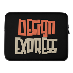 Design Express Typography Laptop Sleeve