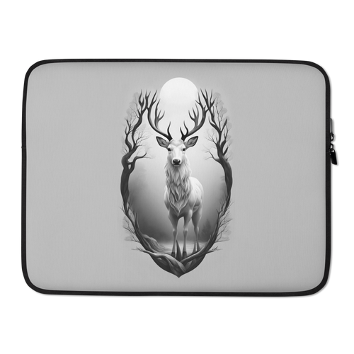 The Grayscale Deer Laptop Sleeve