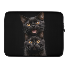 Two Black Cats Follows Laptop Sleeve