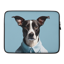 Sad Dog Blue Laptop Sleeve