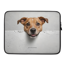 Smile Dog Peep Laptop Sleeve