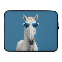 Cool Blue Horse Laptop Sleeve