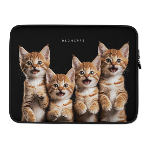 Four Cute Cats Laptop Sleeve