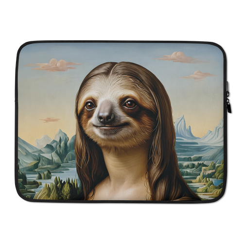 Monalisloth Laptop Sleeve