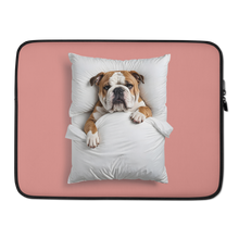 Sleeping Bulldog Laptop Sleeve