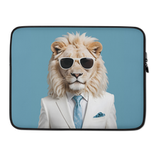 Funky White Lion Laptop Sleeve