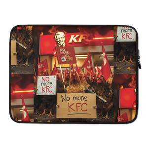 No More KFC (Chicken Demo) Laptop Sleeve