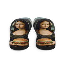 Monalisa Burger Flip Flops