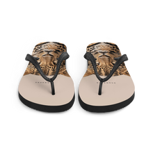 Leopard Potrait Flip Flops