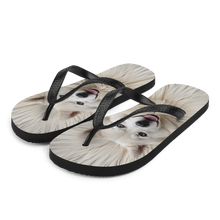 Siberian Husky Flip Flops