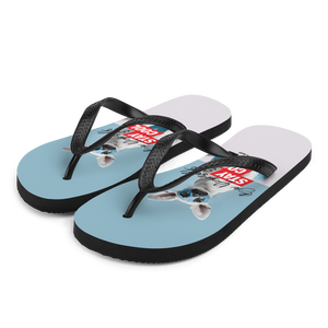 Be Yourself & Stay Cool Flip Flops