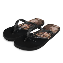 Happy Monkey Black Flip Flops