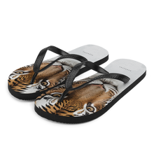 Silent Tiger Head Flip Flops