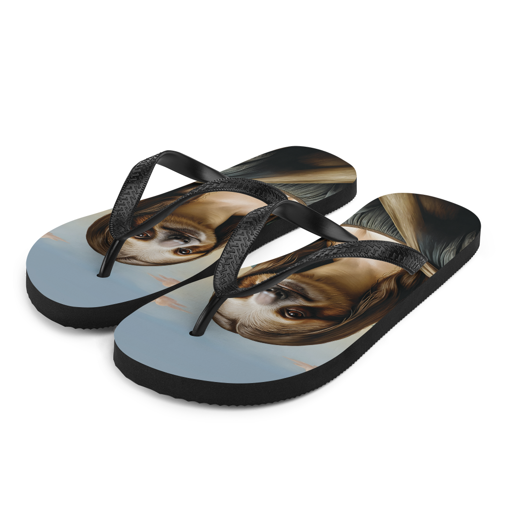 Monalisloth Flip Flops