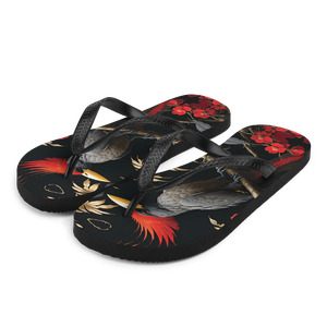 Beauty Tropical Bird Flip Flops