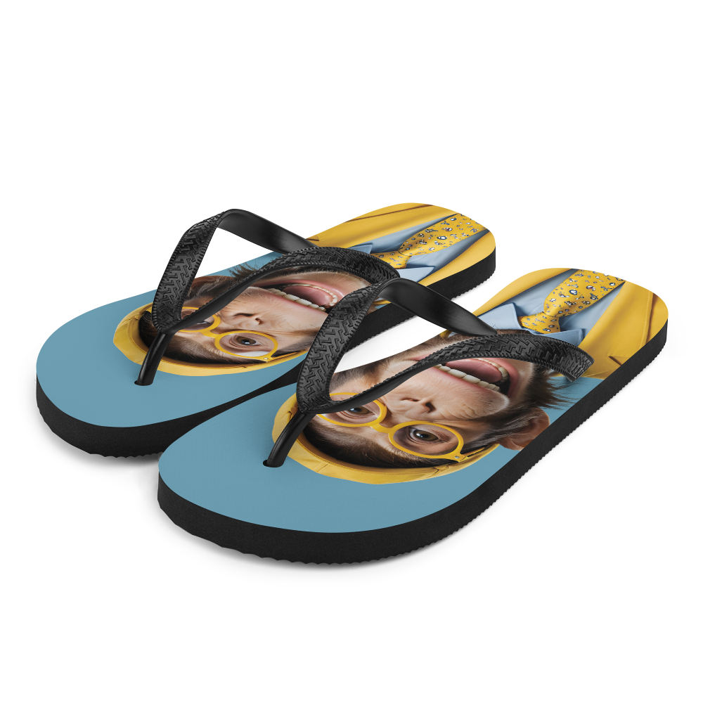 Funky monkey flip flops online