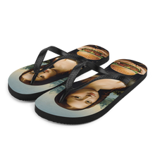 Monalisa Burger Flip Flops