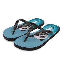 Funky Panda Flip Flops